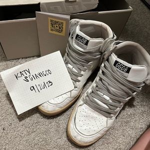 SKY STAR GOLDEN GOOSE SNEAKERS